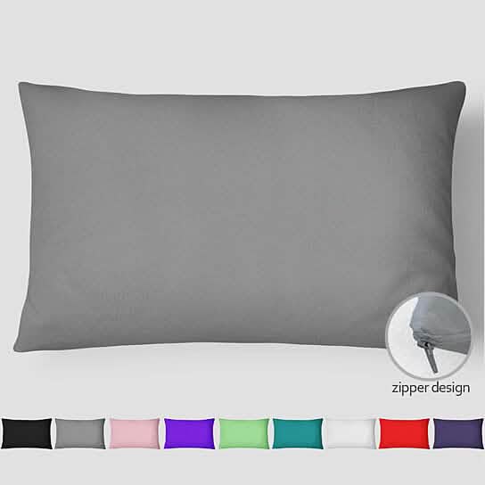 2-Pack: Breathable Lightweight Microfiber Standard Pillow Covers DailySale