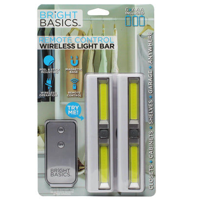 2-Pack: Bright Basics Ultra Bright Wireless Light Bars DailySale