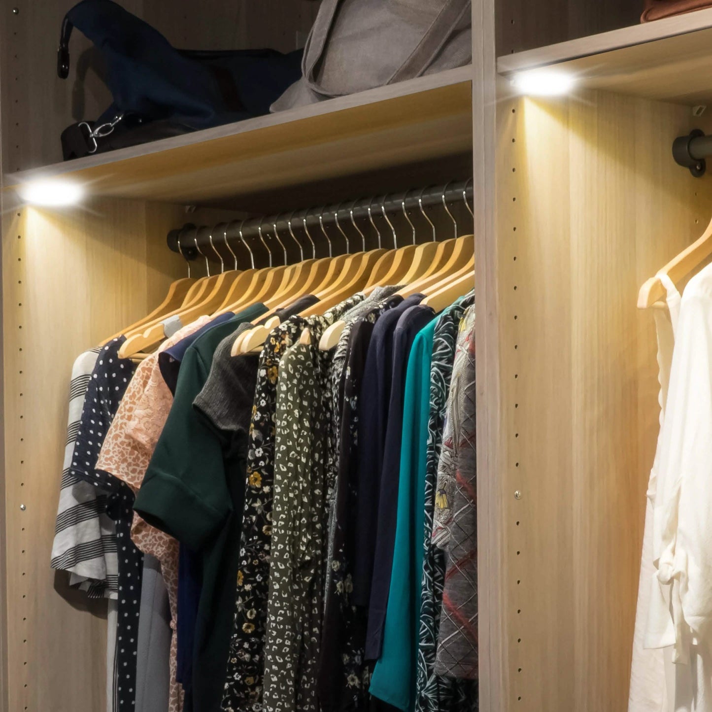 2-Pack: Bright Basics Ultra Thin Wireless LED Puck Lights DailySale