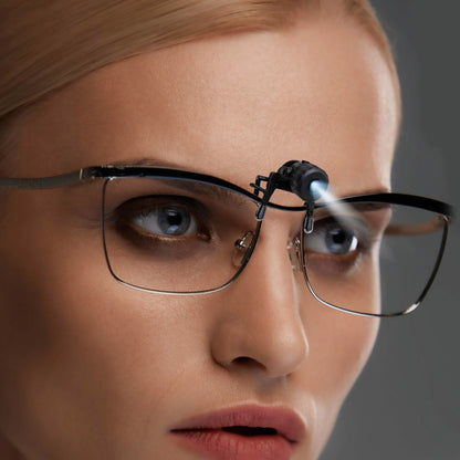 2-Pack: Bright Basics Universal Clip-On Led Glasses Light DailySale