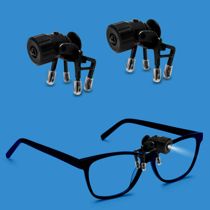 2-Pack: Bright Basics Universal Clip-On Led Glasses Light DailySale