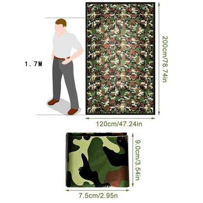 2-Pack: Camping Sleeping Bag Camouflage DailySale