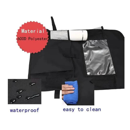 2-Pack: Car Backseat Organizer with Touch Screen Tablet Holder DailySale