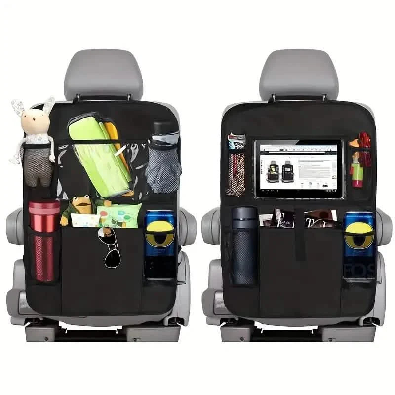 2-Pack: Car Backseat Organizer with Touch Screen Tablet Holder DailySale