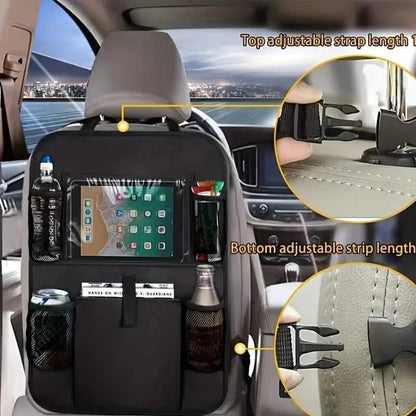 2-Pack: Car Backseat Organizer with Touch Screen Tablet Holder DailySale