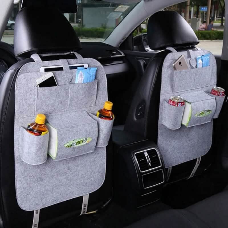 2-Pack: Car Seat Back Storage Bag Multifunctional Adjustable Backseat Storage Bag DailySale