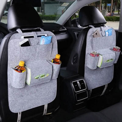 2-Pack: Car Seat Back Storage Bag Multifunctional Adjustable Backseat Storage Bag DailySale
