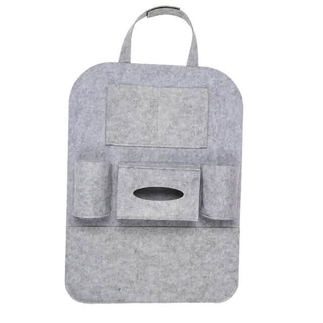 2-Pack: Car Seat Back Storage Bag Multifunctional Adjustable Backseat Storage Bag DailySale