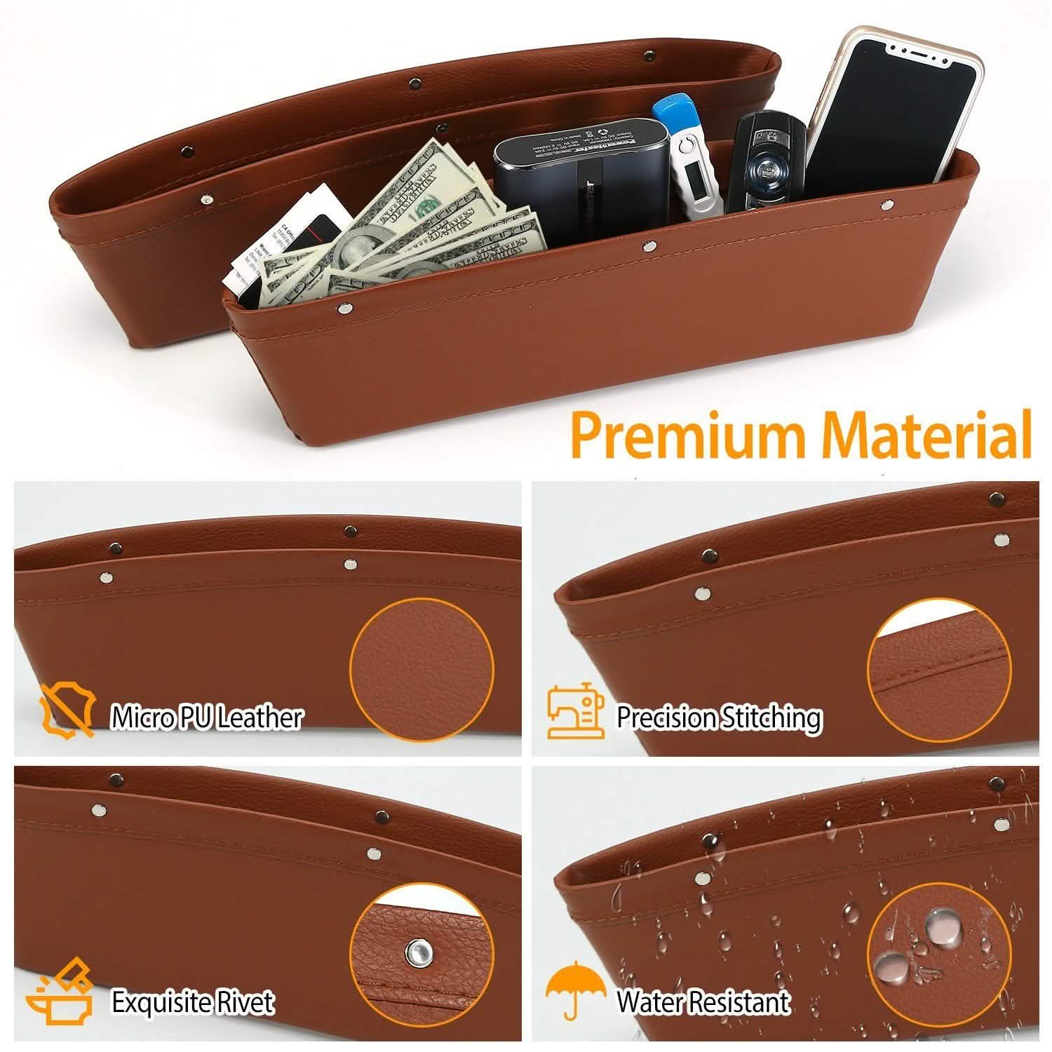 2-Pack: Car Seat Gap Pocket DailySale