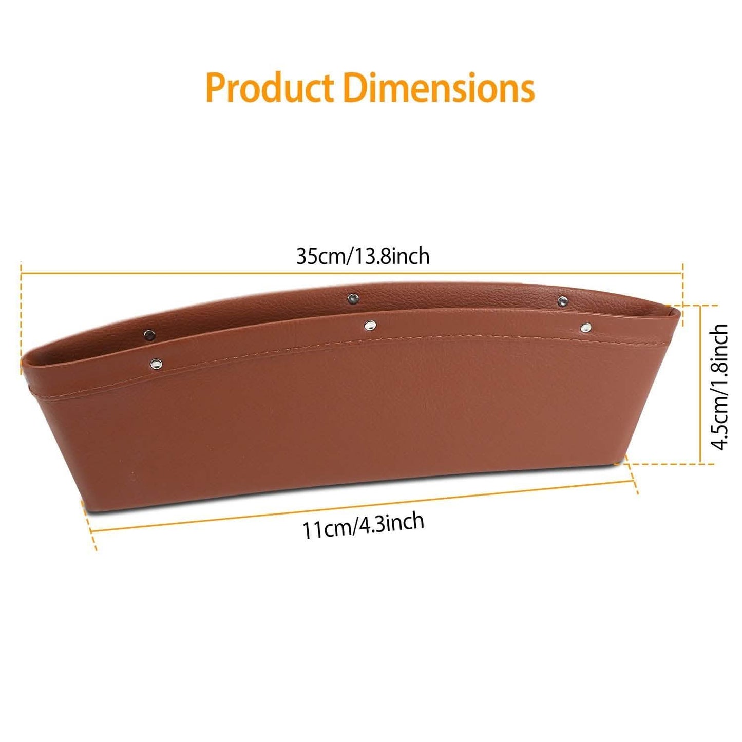 2-Pack: Car Seat Gap Pocket DailySale