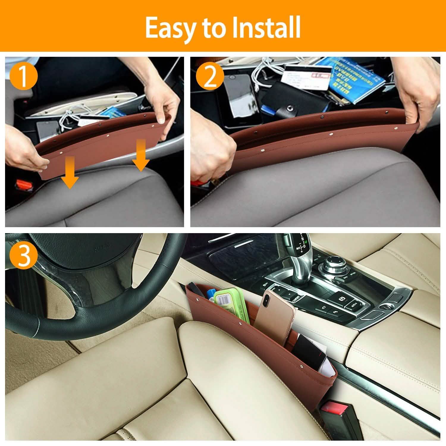 2-Pack: Car Seat Gap Pocket DailySale