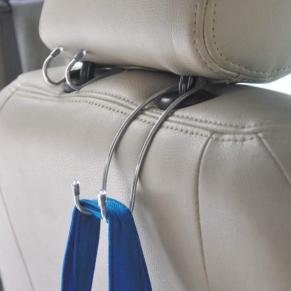 2-Pack: Car Seat Headrest Hook Hanger DailySale