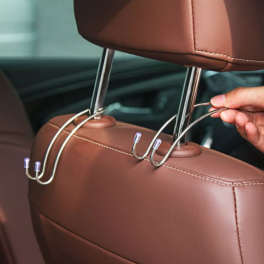 2-Pack: Car Seat Headrest Hook Hanger DailySale