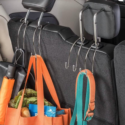 2-Pack: Car Seat Headrest Hook Hanger DailySale