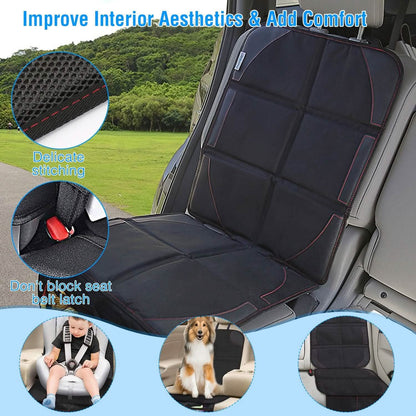 2-Pack: Car Seat Protector Cushion Mat Pad with Thick Padding DailySale