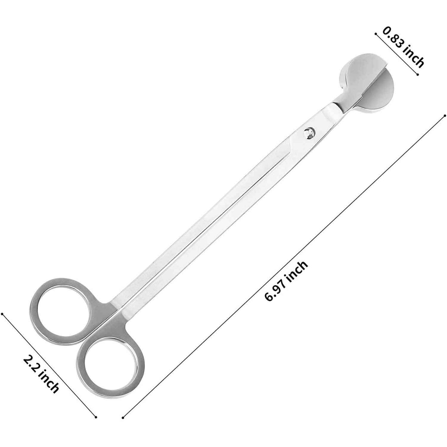 2-Pack: CHEFBEE Polished Stainless Steel Candle Wick Clipper DailySale