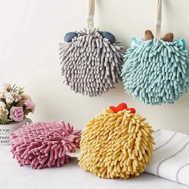 2-Pack: Chenille Hand Towels DailySale