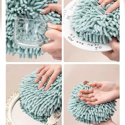 2-Pack: Chenille Hand Towels DailySale