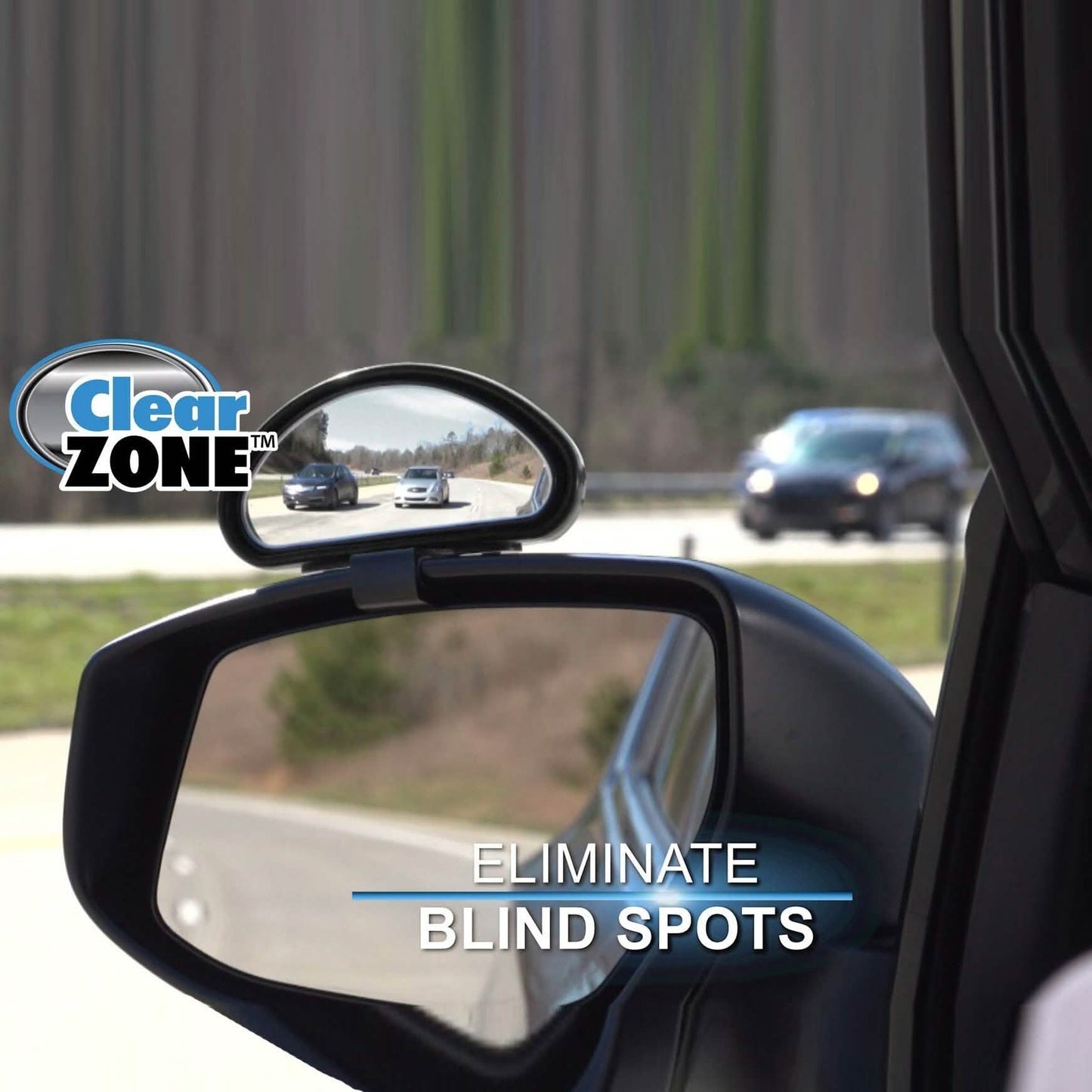 2-Pack: Clear Zone Mirror DailySale