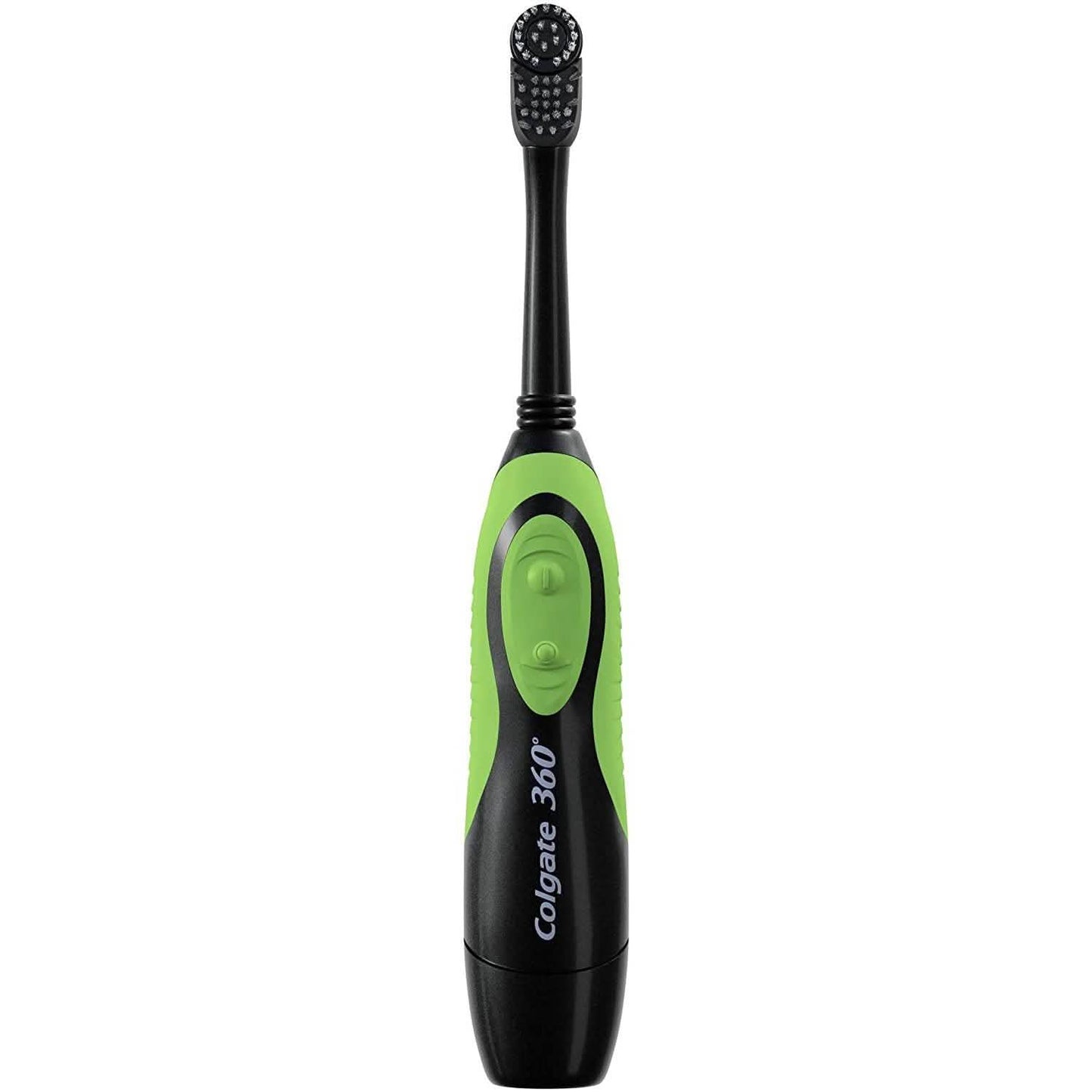 2-Pack: Colgate 360 Battery Powered Charcoal Toothbrush DailySale