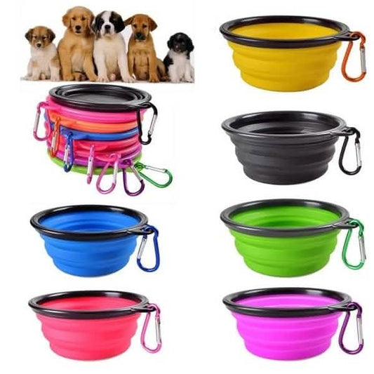 2-Pack: Collapsible Food Water Travel Bowl DailySale