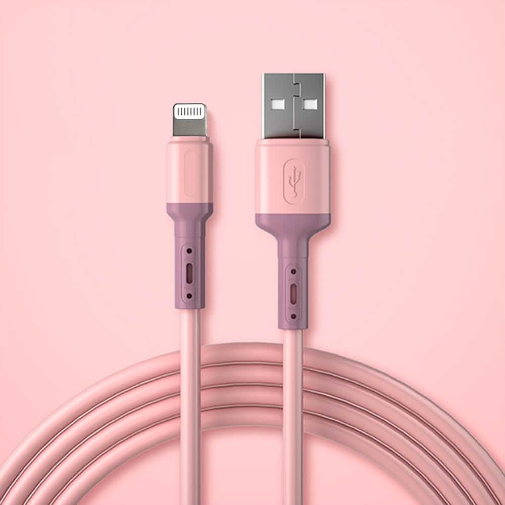 2-Pack: Colorful Charging Cables - Lightning or USB-C DailySale