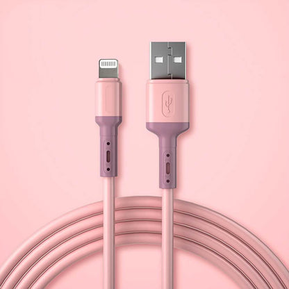 2-Pack: Colorful Charging Cables - Lightning or USB-C DailySale