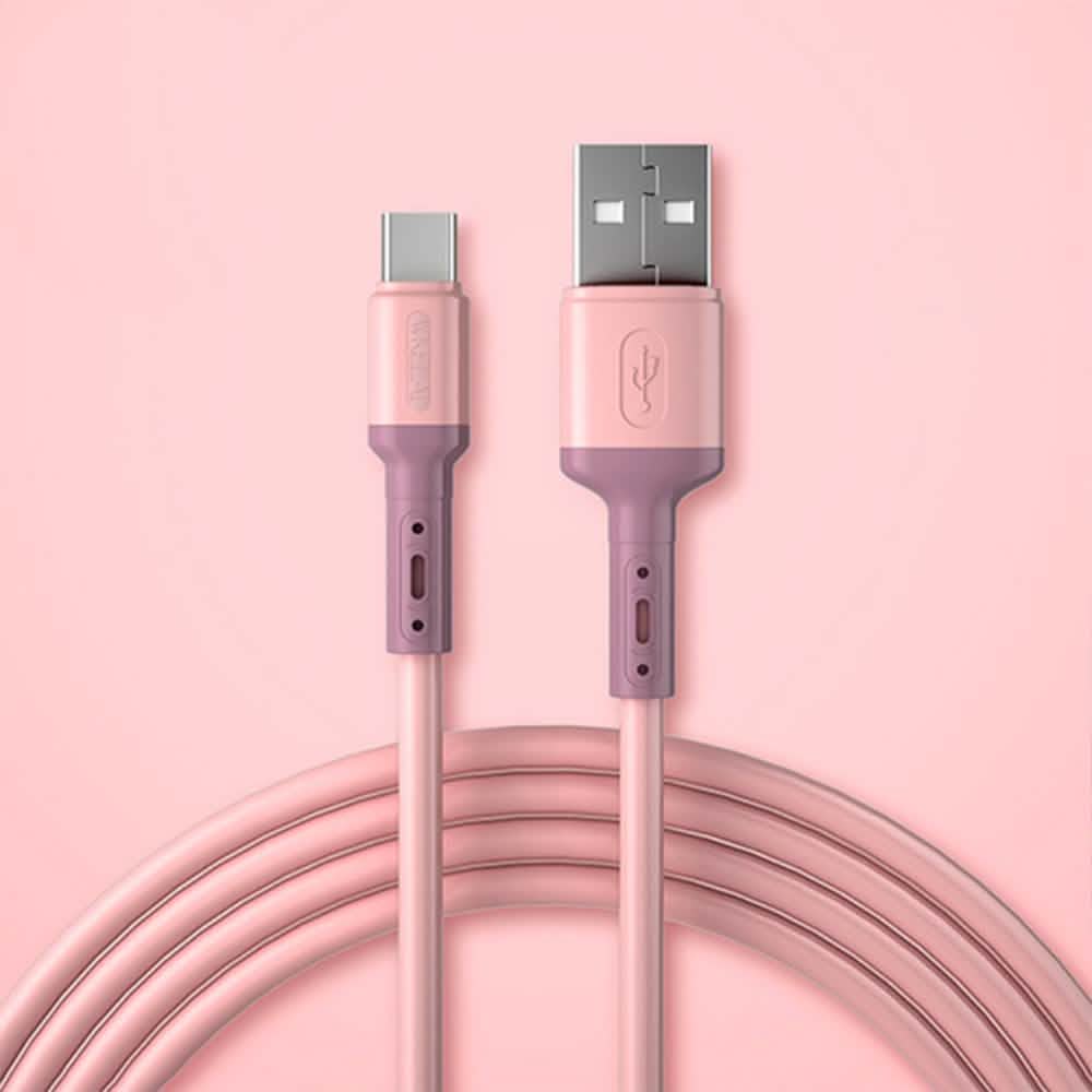 2-Pack: Colorful Charging Cables - Lightning or USB-C DailySale
