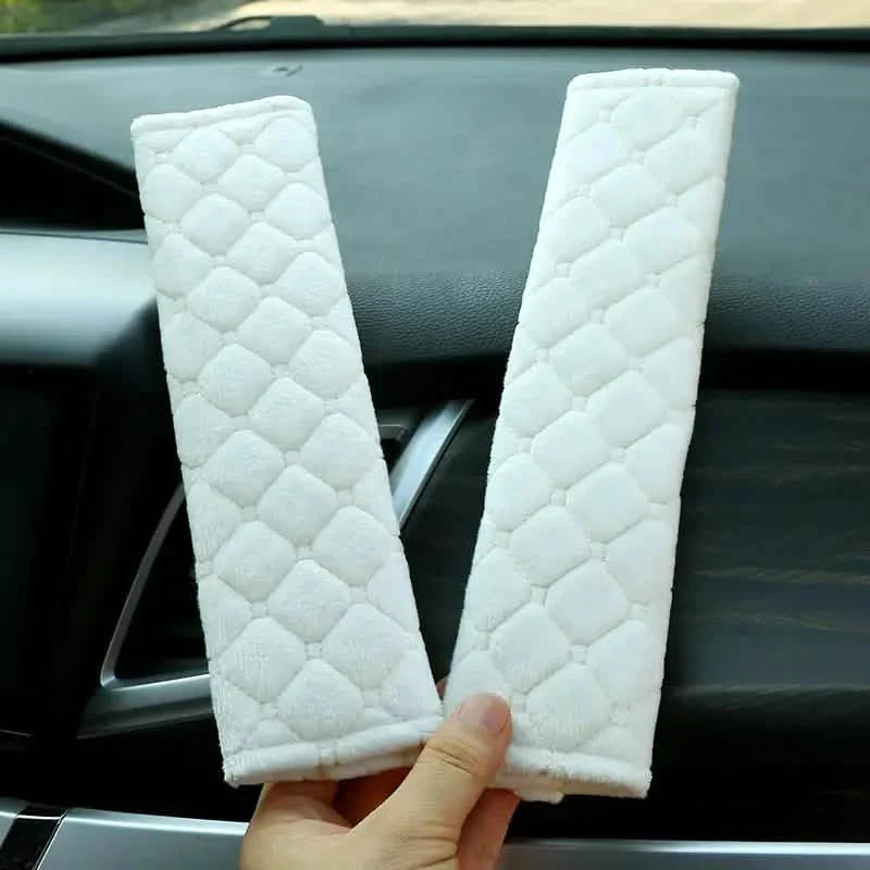 2-Pack: ComfortMax Padded Seat Belt Covers - Universal Fit DailySale