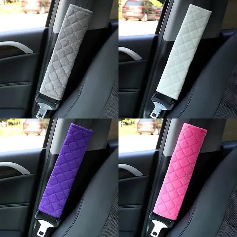 2-Pack: ComfortMax Padded Seat Belt Covers - Universal Fit DailySale