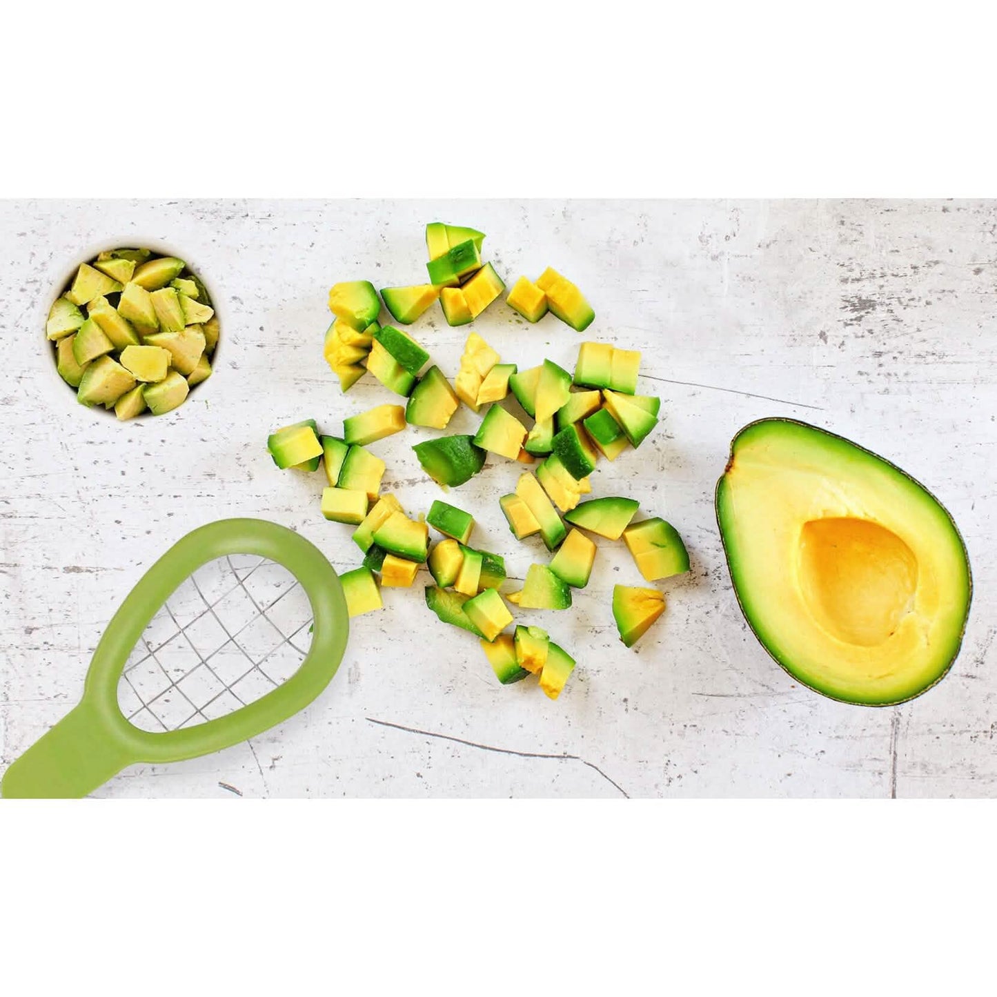 2-Pack: Complete Avocado Slicer Seed Remover Cubber Cutter DailySale