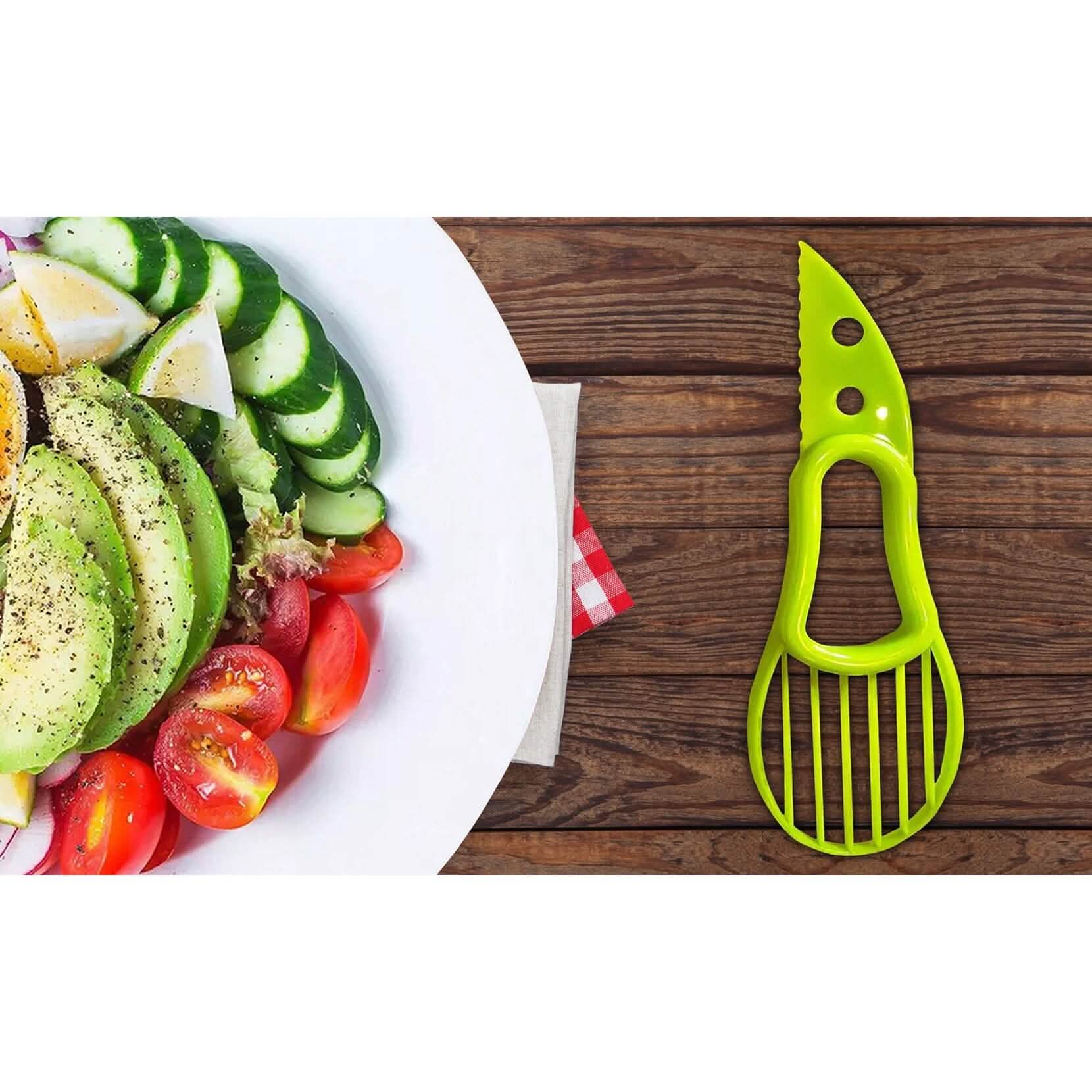 2-Pack: Complete Avocado Slicer Seed Remover Cubber Cutter DailySale