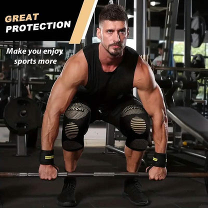 2-Pack: Copper Compression Knee Brace DailySale