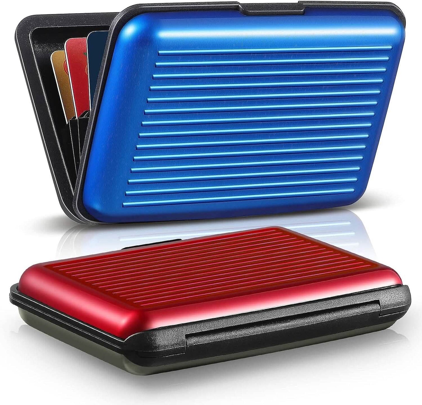 2-Pack: Credit Card Holder Slim Mini RFID Blocking DailySale