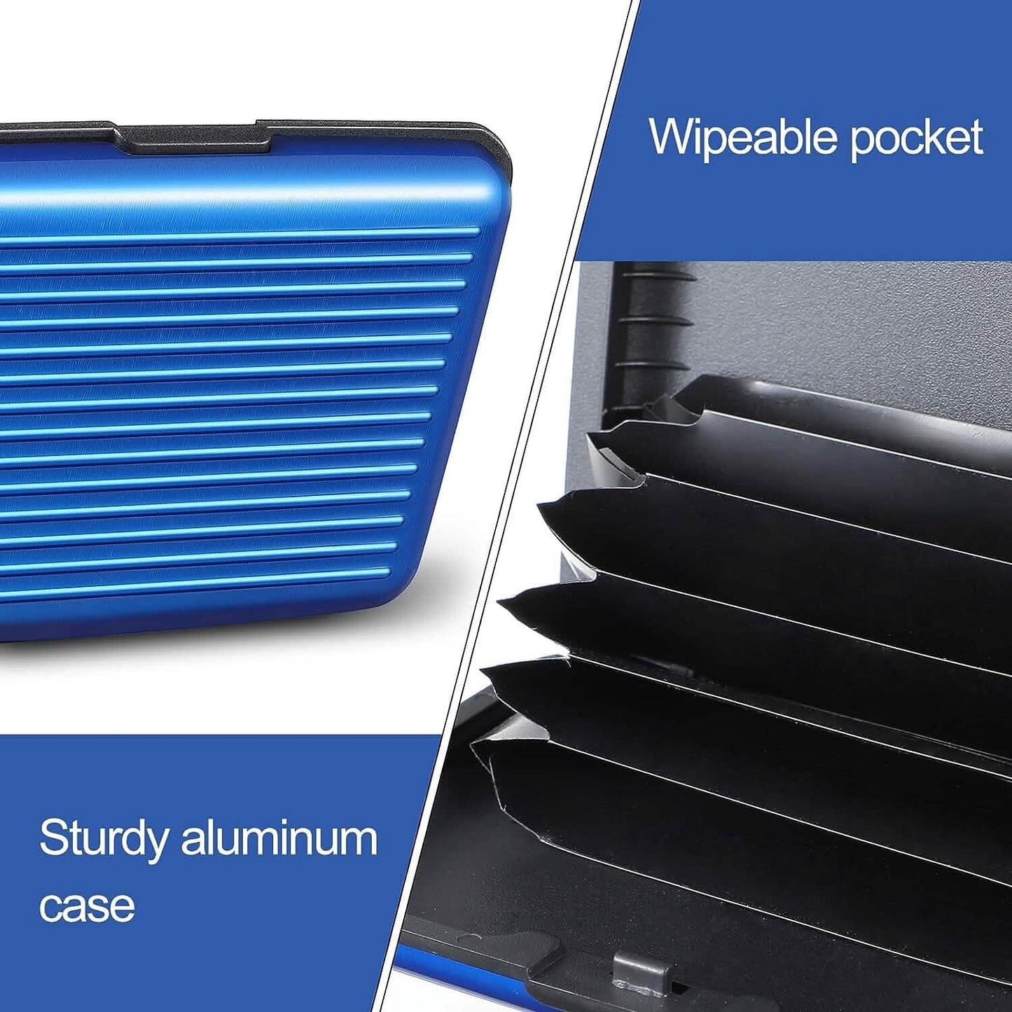 2-Pack: Credit Card Holder Slim Mini RFID Blocking DailySale