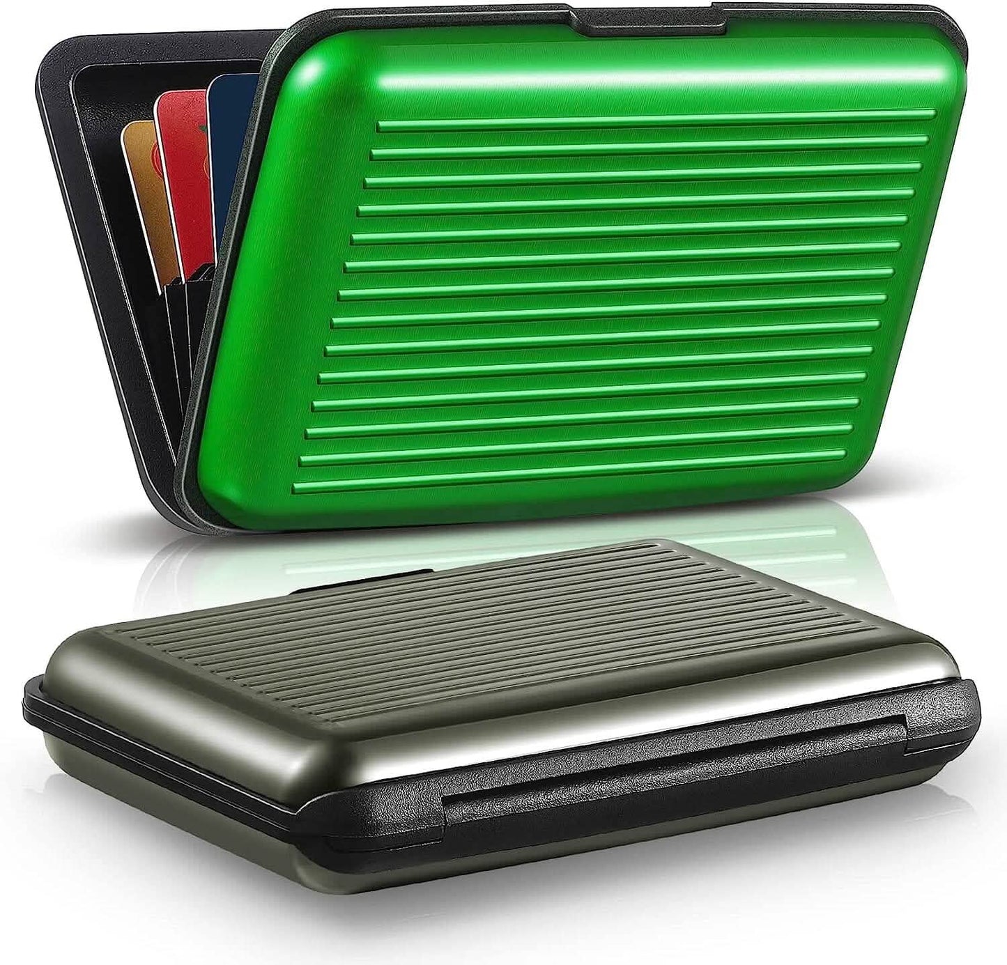 2-Pack: Credit Card Holder Slim Mini RFID Blocking DailySale