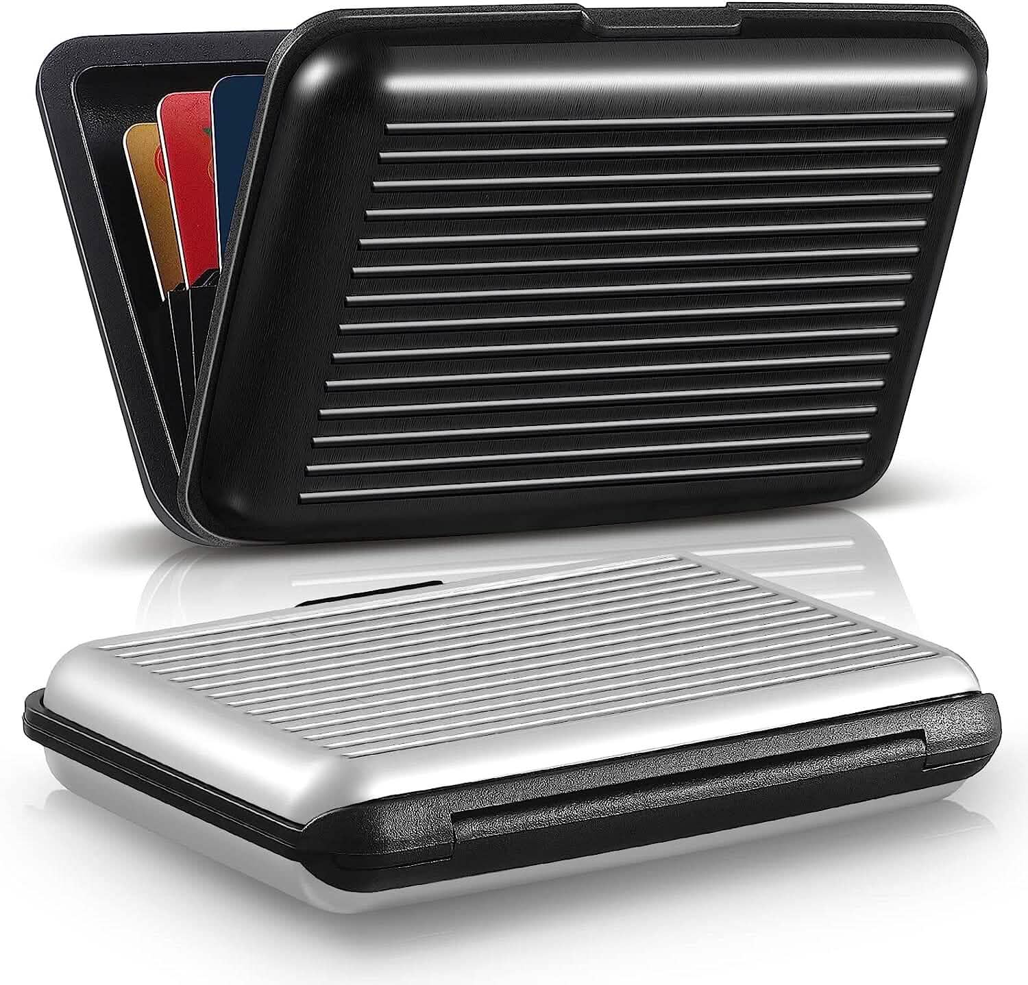 2-Pack: Credit Card Holder Slim Mini RFID Blocking DailySale