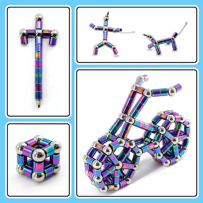 2-Pack: Decompression Magnet Metal Pen DailySale