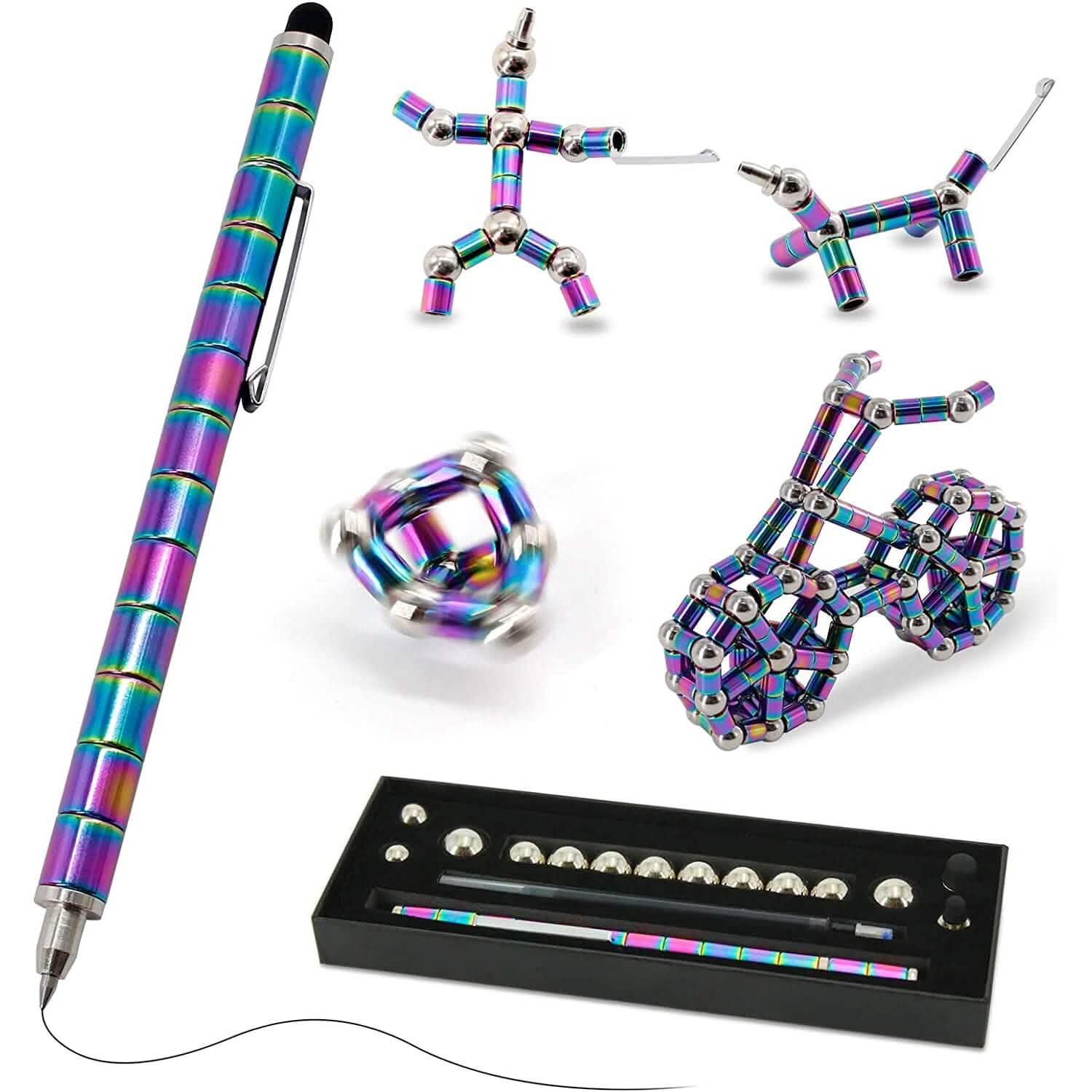 2-Pack: Decompression Magnet Metal Pen DailySale