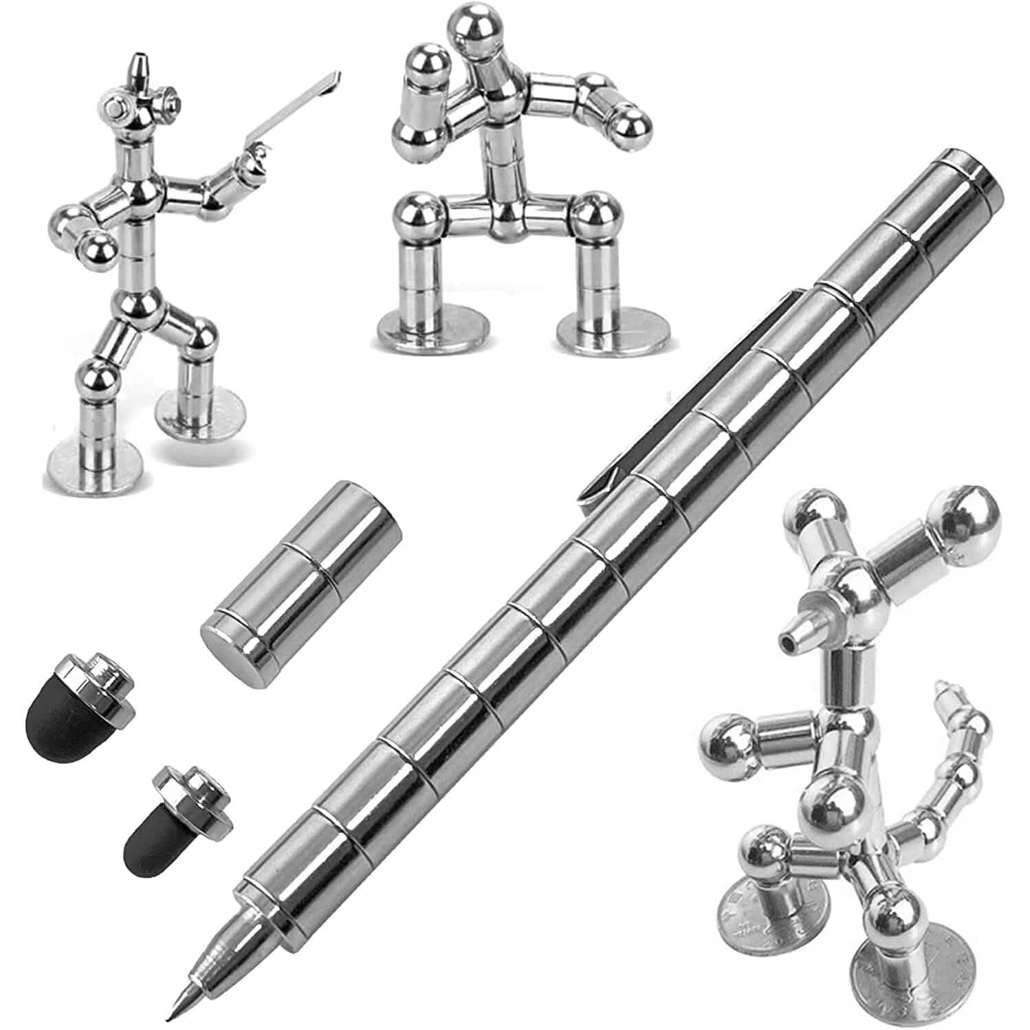 2-Pack: Decompression Magnet Metal Pen DailySale