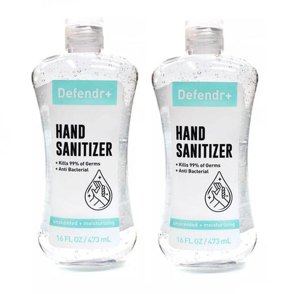 2-Pack: Defendr+ Anti-Bacterial Hand Sanitizer DailySale
