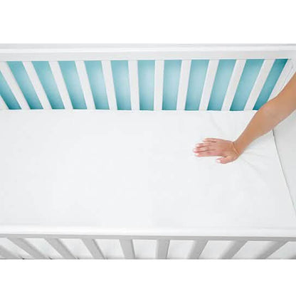 2-Pack: Deluxe Vinyl Zippered Crib Mattress Cover DailySale