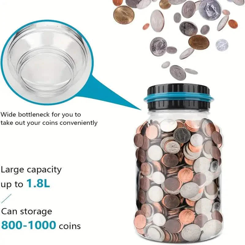 Digital Counting Money Jar DailySale
