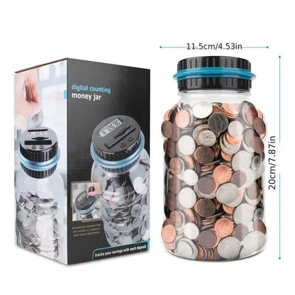 Digital Counting Money Jar DailySale