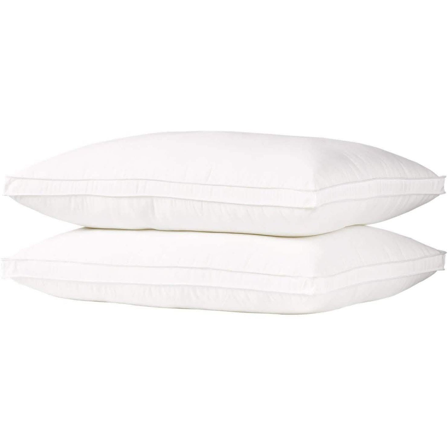 2-Pack: DownSupply Firm Gusseted Gel Fiber Pillows DailySale