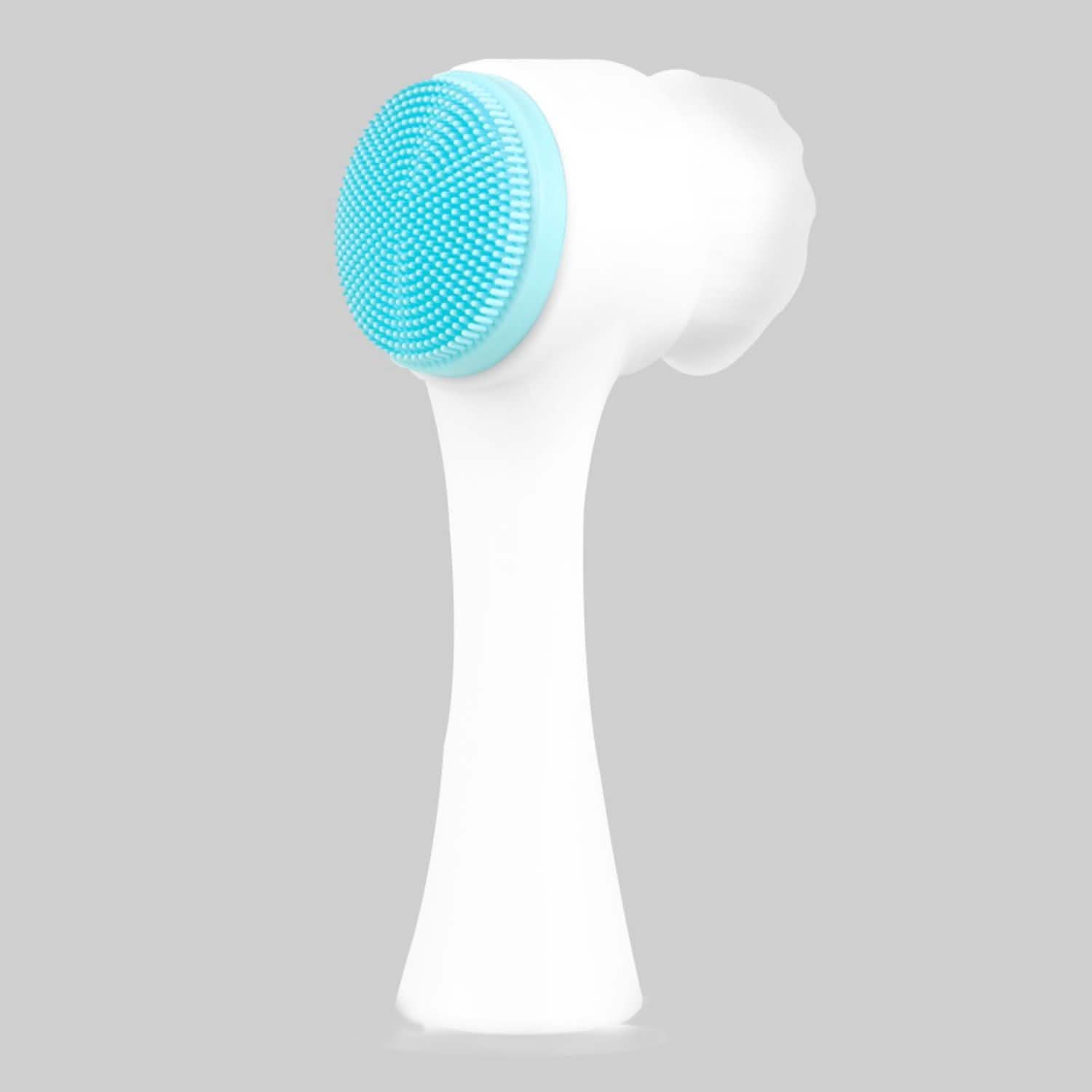 2-Pack: Dual Face Manual Facial Brush For Pore Cleansing And Exfoliating DailySale