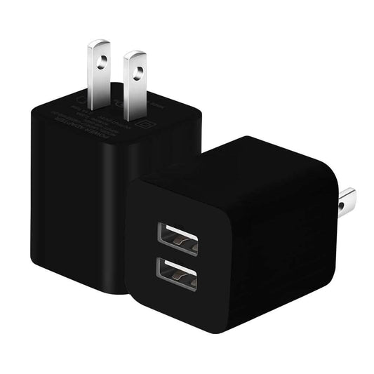 2-Pack: Dual Port USB Wall Charger DailySale