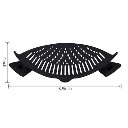 2-Pack: Easy Snap On Heat Resistance Silicone Kitchen Strainer DailySale