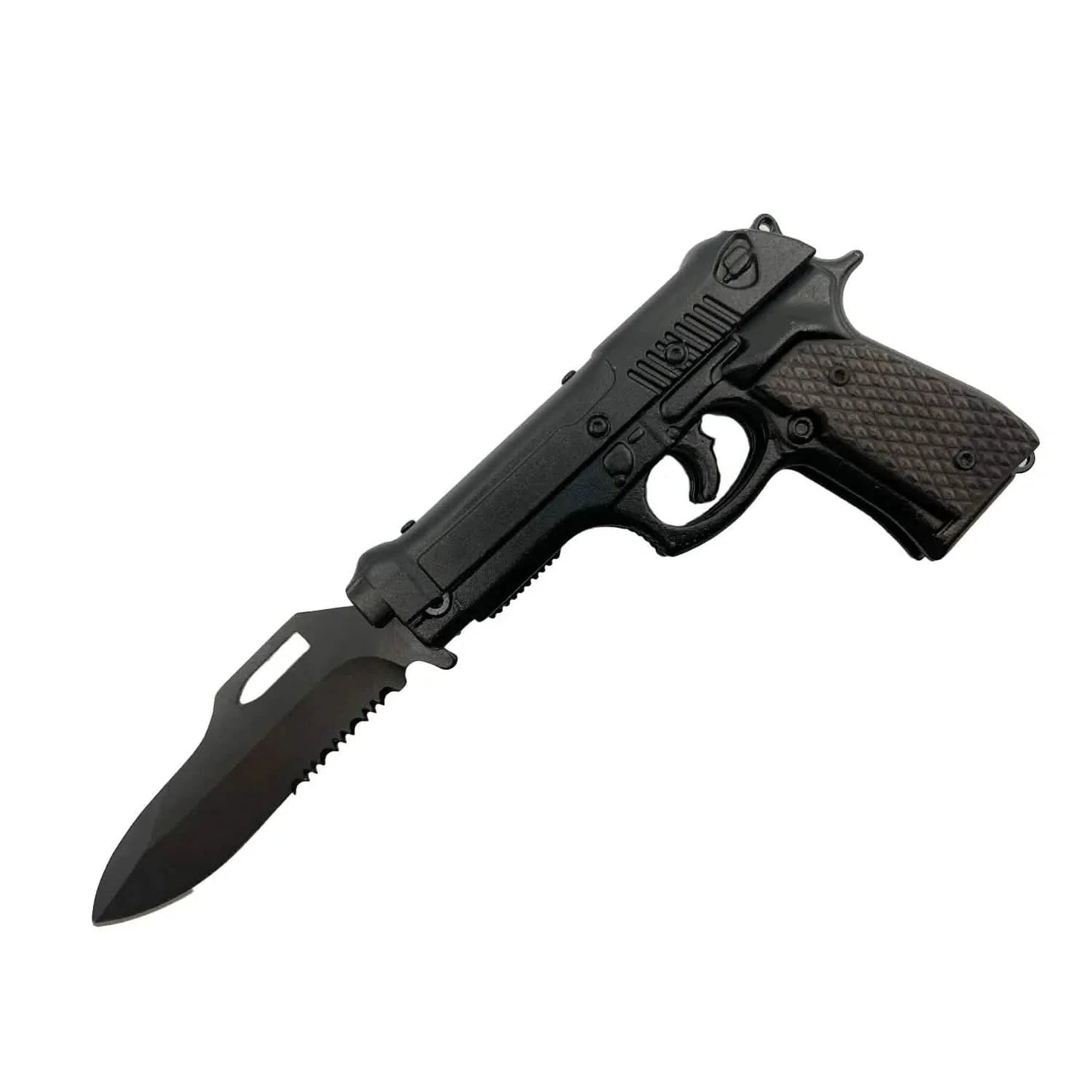 ElitEdge 4.75" Folding Pistol Knife with Holster DailySale