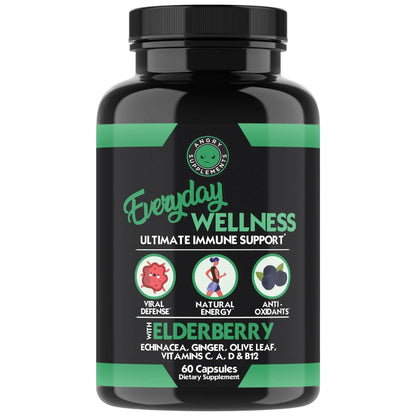2-Pack: Everyday Wellness Immune Support with Elderberry and Vitamin C DailySale